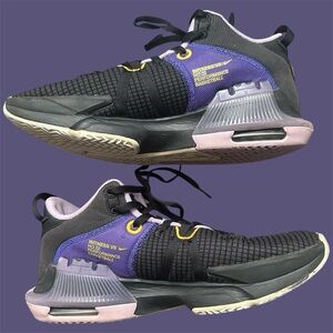 Nike LeBron Witness 7 “Lakers” Basketball Shoes Men’s Size 13